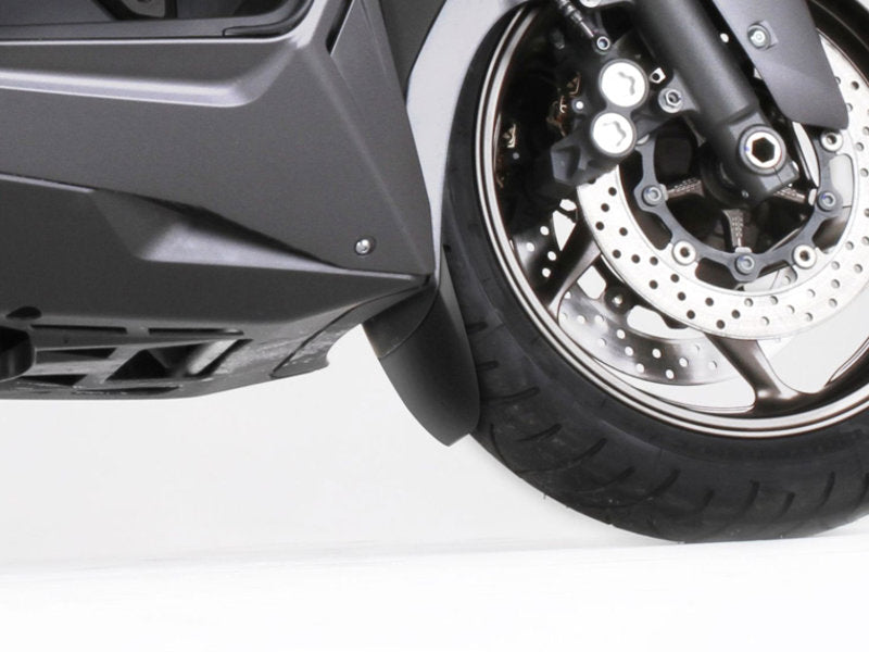 Puig Front Mudguard Extender In Black for Yamaha TMax 530 (12-19)