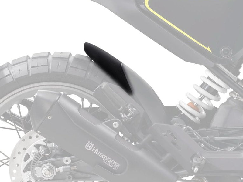 Puig Rear Mudguard Extender In Matt Black for Husqvarna Svartpilen 125 (21-25)