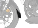 Puig Front Mudguard Extender In Black for Honda CB300 R Neo Sports Cafe (18-25)