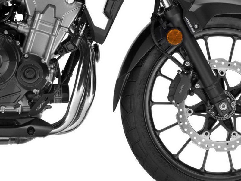 Puig Front Mudguard Extender In Black for Honda CB500 X (19-21)
