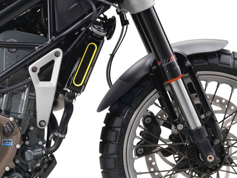 Puig Front Mudguard Extender In Black for Husqvarna Vitpilen 401 (18-25)
