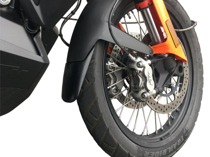 Puig Front Mudguard Extender In Black for KTM 890 Adventure (21-24)
