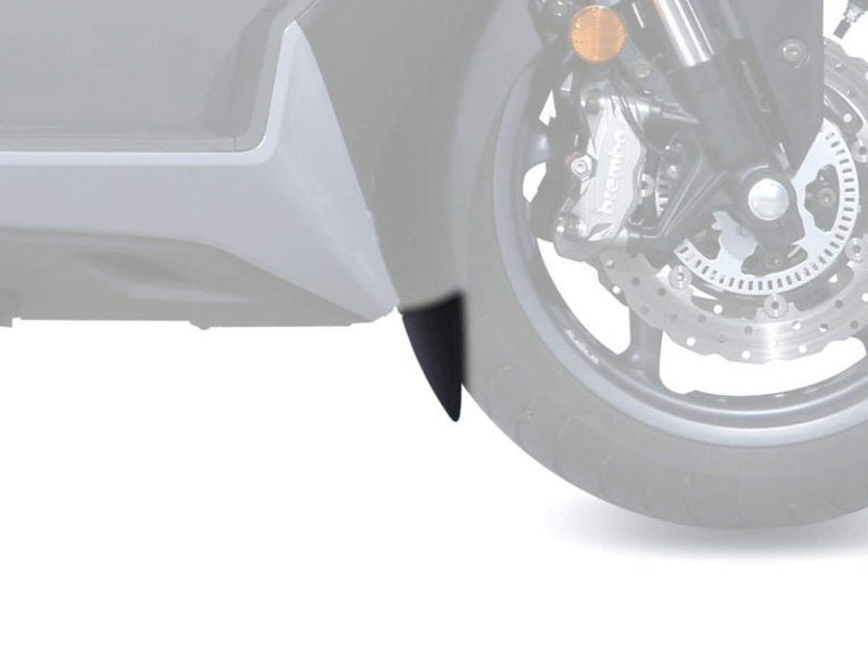 Puig Front Mudguard Extender In Black for Kymco AK 550 (18-23)