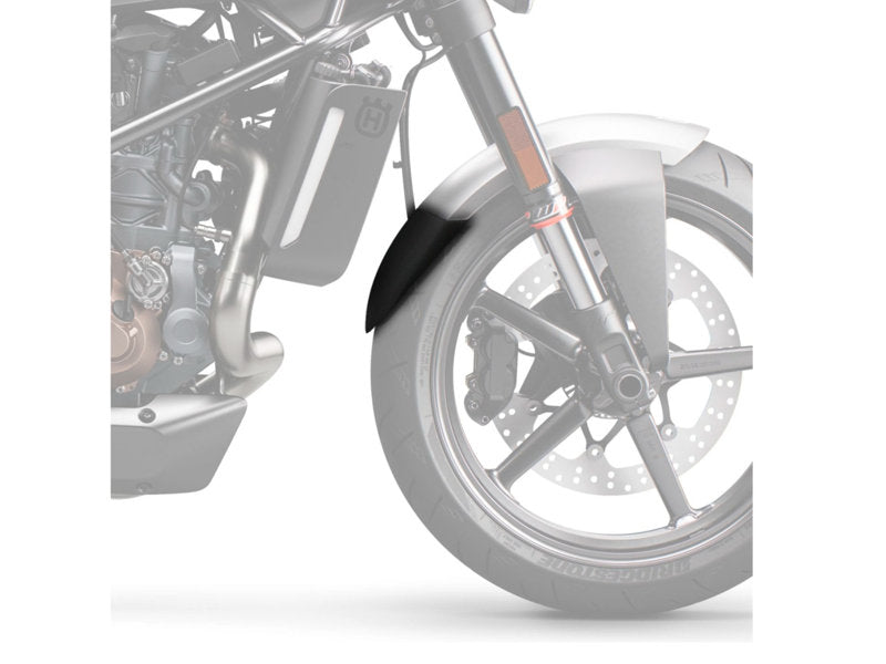 Puig Front Mudguard Extender In Black for Husqvarna Vitpilen 701 (18-20)