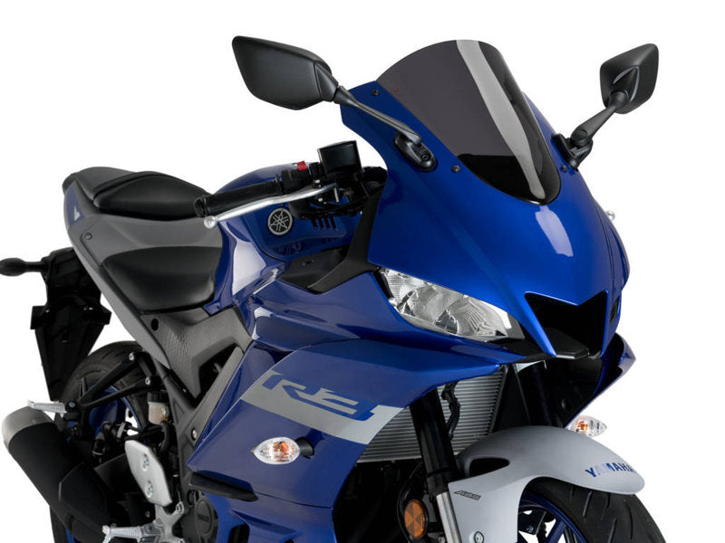 Puig R-Racer Screen for Yamaha YZF R3 (19-24)