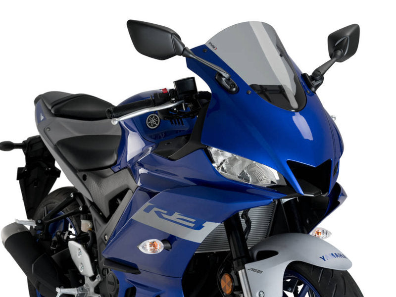 Puig R-Racer Screen for Yamaha YZF R3 (19-24)