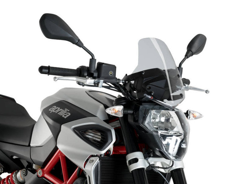 Puig New Generation Sport Screen In Clear for Aprilia Shiver 750 (07-09)