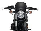 Puig Retro Fly Screen In Matt Black for Yamaha XV 950 (14-20)
