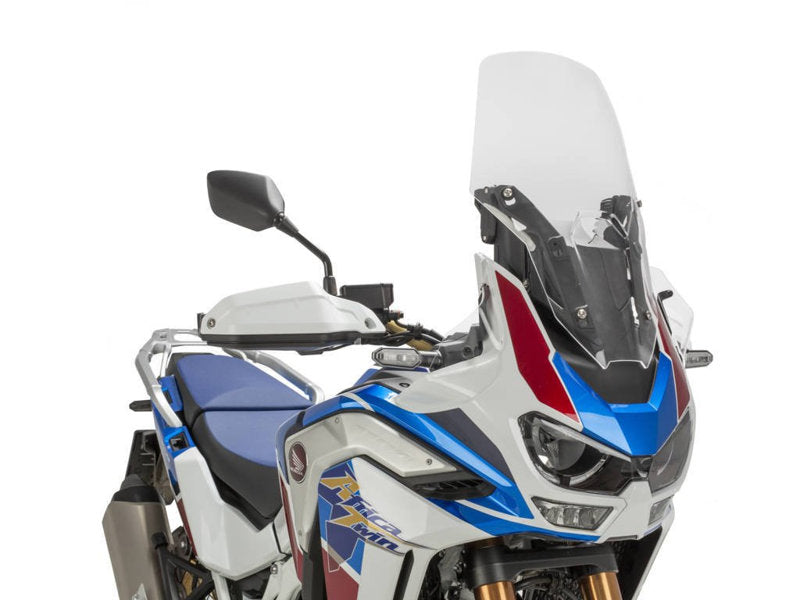 Puig Front Wind Deflectors In Clear for Honda Africa Twin CRF1100L Adventure Sports (20-23)