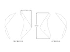Puig Front Wind Deflectors In Clear for Honda Africa Twin CRF1100L Adventure Sports (20-23)