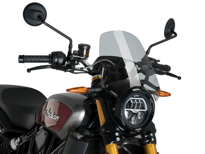 Puig New Generation Sport Screen In Clear for Indian FTR1200 S (19-22)