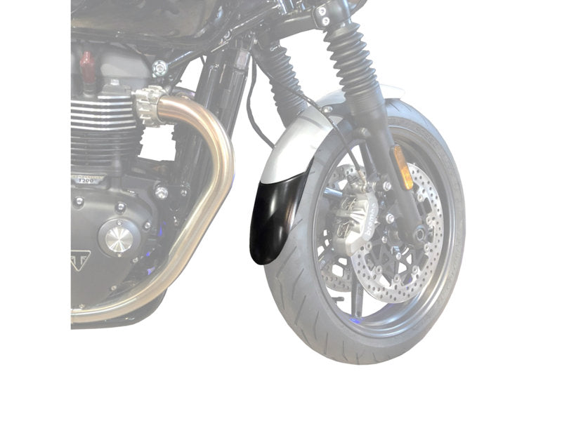 Puig Front Mudguard Extender In Black for Triumph Speed Twin 1200 (19-21)