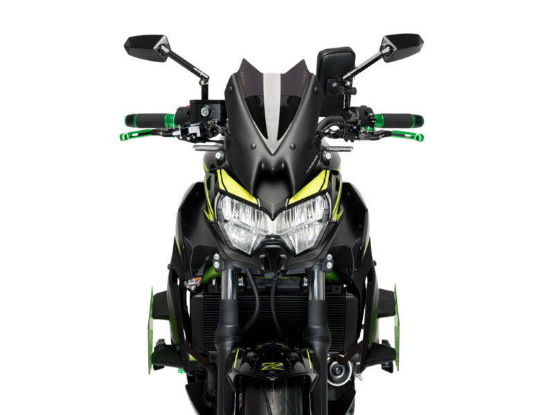 Puig New Generation Sport Screen In Clear for Kawasaki Z650 (20-25)
