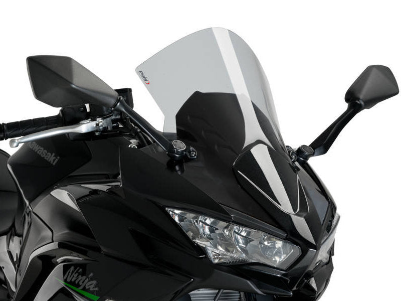 Puig R-Racer Screen In Clear for Kawasaki Ninja 650 (20-25)