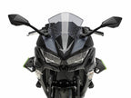Puig Sport Downforce Spoilers In Black for Kawasaki Ninja 650 (20-25)