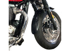 Puig Front Mudguard Extender In Black for Triumph Bonneville Speedmaster (18-25)