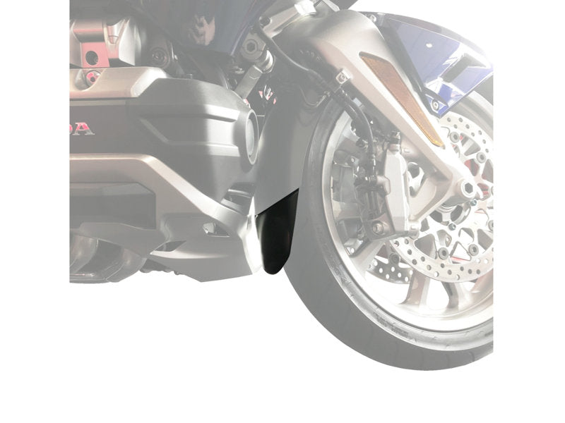 Puig Front Mudguard Extender In Black for Honda Goldwing GL1800 (18-25)