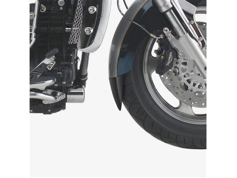 Puig Front Mudguard Extender In Black for Triumph Rocket 3 Classic (06-09)