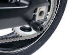 Puig Protective Spool Sliders In Black for Aprilia RS4 125 Replica (13-16)