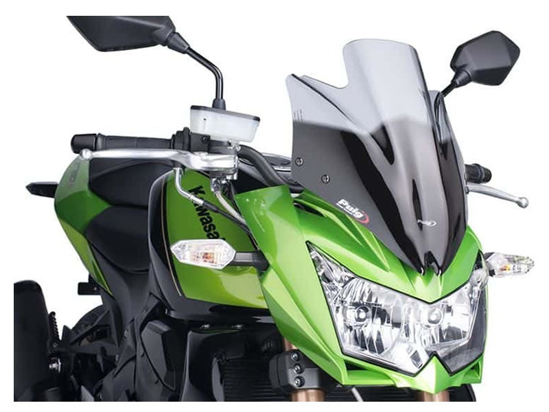 Puig New Generation Sport Screen In Light Smoke for Kawasaki Z750 R (11-12)