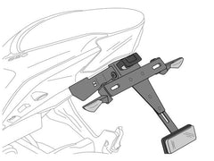 Puig Tail Tidy In Black for Kawasaki Z750 R (11-12)