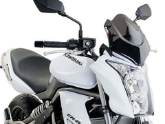 Puig New Generation Sport Screen In Dark Smoke for Kawasaki ER6-N (09-11)
