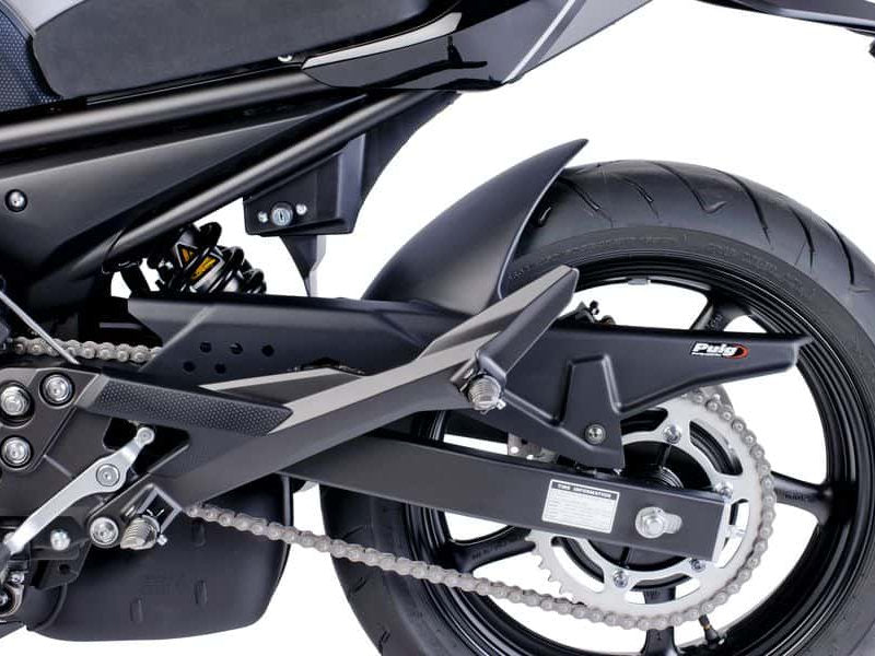 Puig Hugger In Matt Black for Yamaha XJ6 Diversion F (10-16)