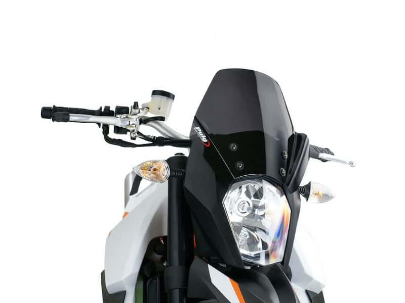 Puig New Generation Sport Screen In Dark Smoke for KTM 990 Supermoto ABS (11-13)