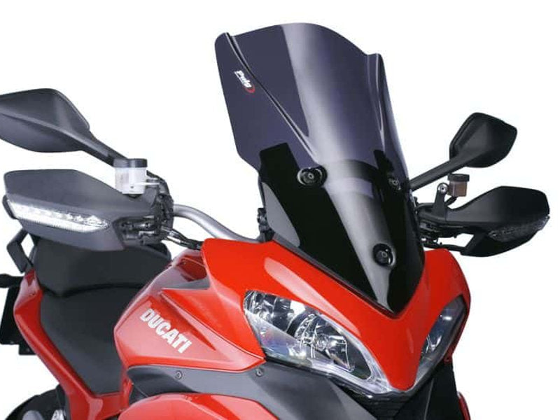 Puig Touring Plus Screen for Ducati Multistrada 1200 S (10-12)