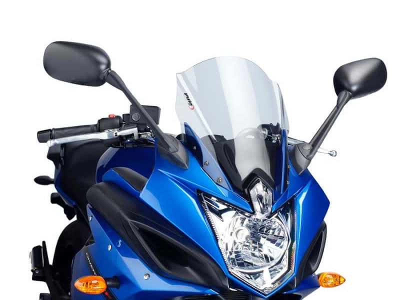 Puig Touring Screen In Black for Yamaha XJ6 Diversion F (10-16)