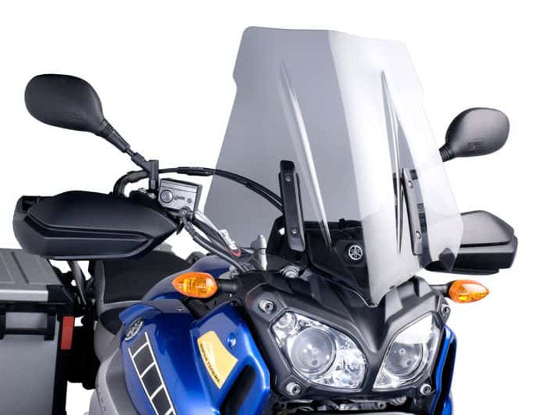 Puig Touring Screen In Dark Smoke for Yamaha XT 1200 Z Super Tenere (10-13)