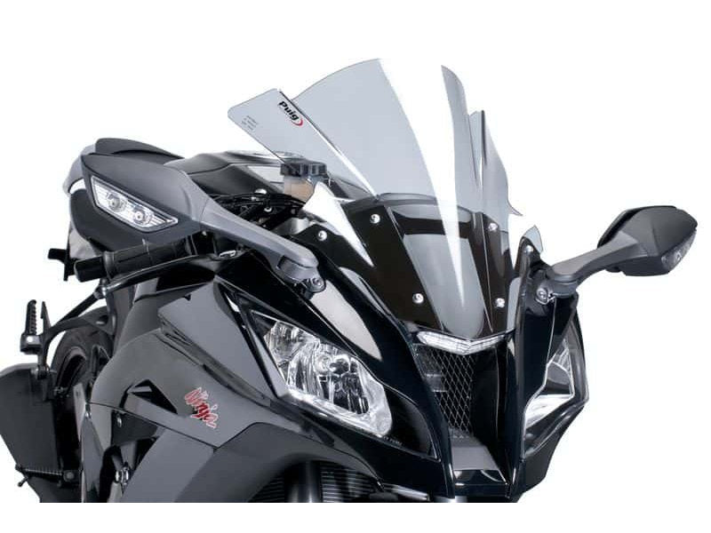 Puig Z-Racing Screen In Clear for Kawasaki ZX-10R (11-15)