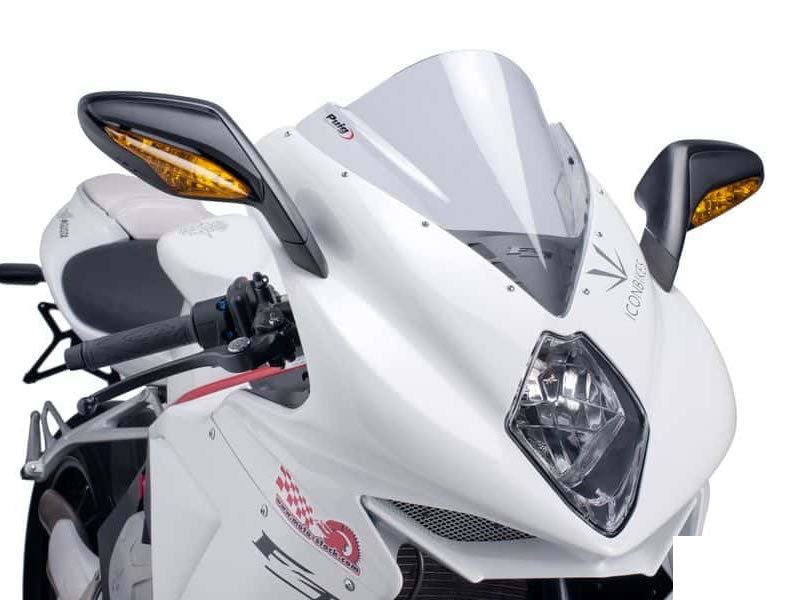 Puig Z-Racing Screen In Clear for MV Agusta F3 675 ORO (12-20)