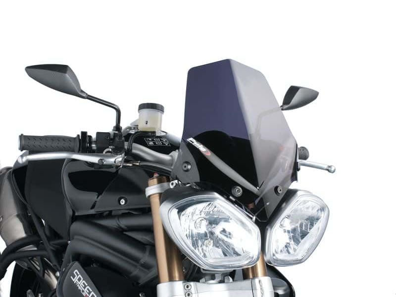 Puig New Generation Sport Screen In Clear for Triumph Street Triple (13-14)