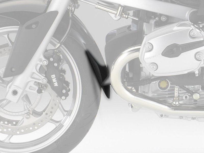 Puig Front Mudguard Extender In Black for BMW R1200 R (06-10)