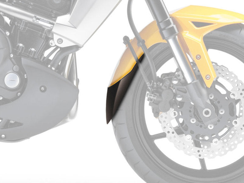 Puig Front Mudguard Extender In Black for Kawasaki Versys 650 (07-09)