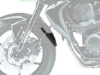 Puig Front Mudguard Extender In Black for Kawasaki Z750 (07-12)