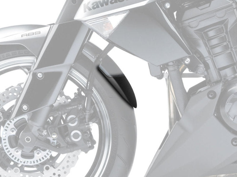 Puig Front Mudguard Extender In Black for Kawasaki Z1000 (10-14)