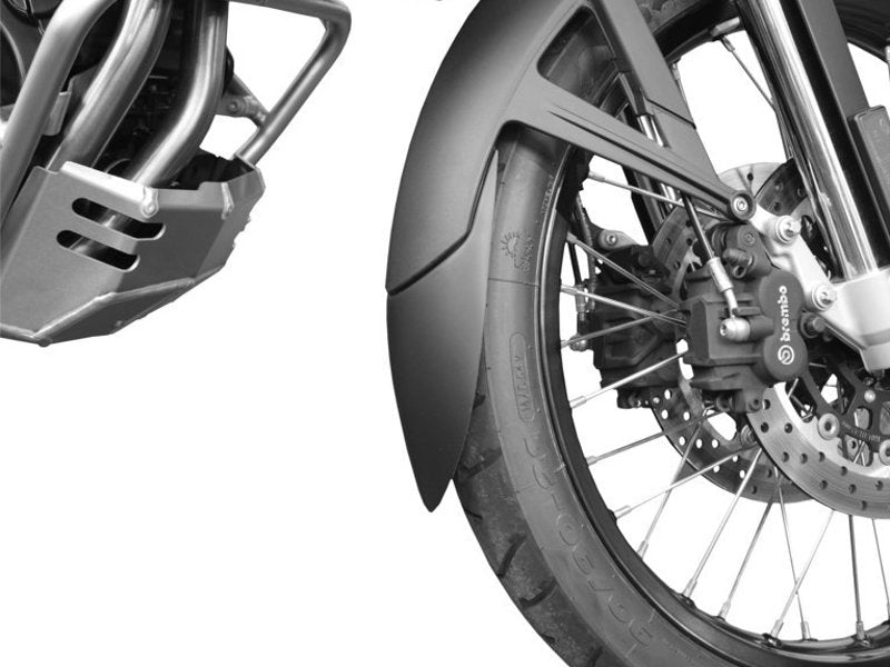 Puig Front Mudguard Extender In Black for BMW F800 GS (08-21)
