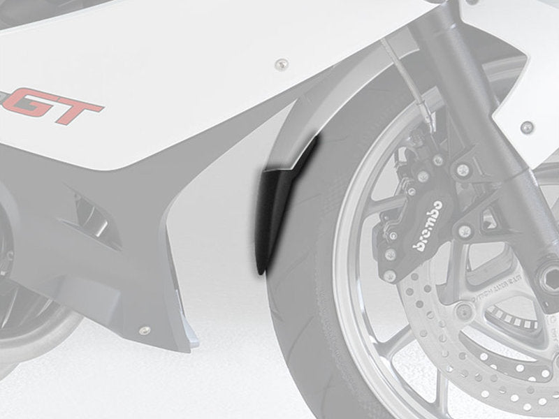 Puig Front Mudguard Extender In Black for BMW F800 S (06-10)