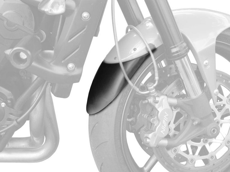 Puig Front Mudguard Extender In Black for Triumph Daytona 675R (11)