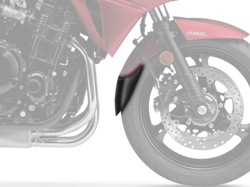 Puig Front Mudguard Extender In Black for Suzuki Bandit GSF 650 (09-11)