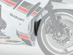 Puig Front Mudguard Extender In Black for Suzuki GSX 650 F (08-16)