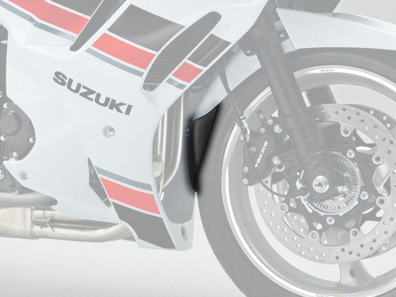 Puig Front Mudguard Extender In Black for Suzuki GSX 650 F (08-16)