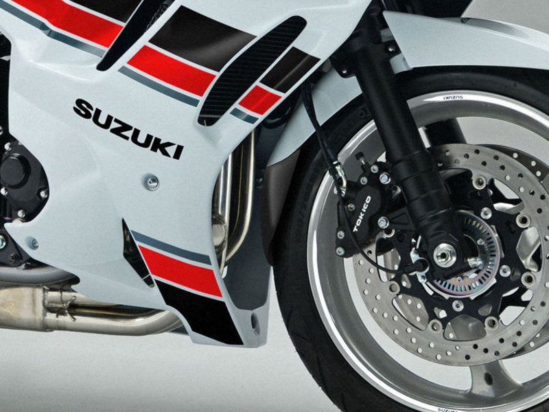 Puig Front Mudguard Extender In Black for Suzuki GSX 650 F (08-16)