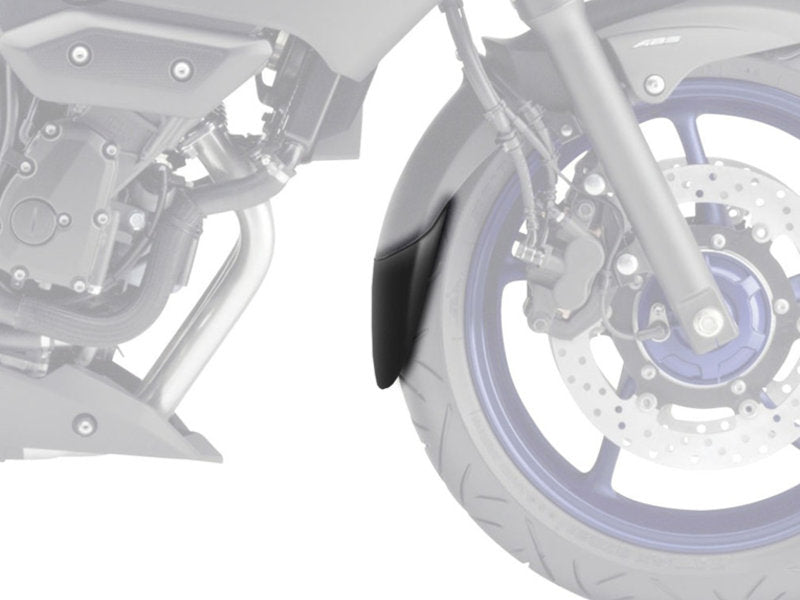 Puig Front Mudguard Extender In Black for Yamaha XJ6 (09-16)