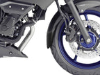 Puig Front Mudguard Extender In Black for Yamaha XJ6 SP (09-16)
