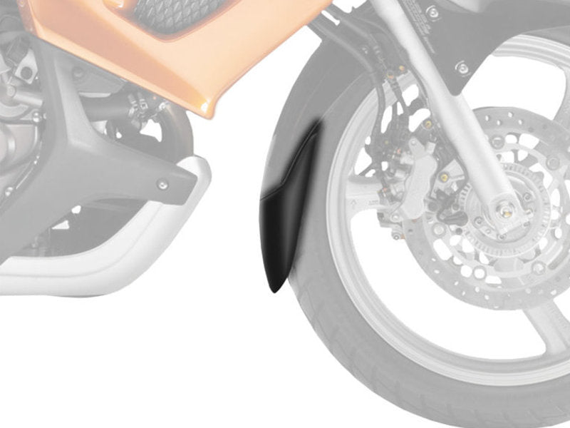 Puig Front Mudguard Extender In Black for Honda Varadero XL1000V (99-11)