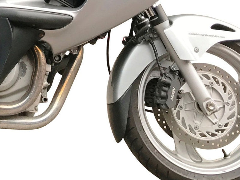 Puig Front Mudguard Extender In Black for Honda NT650V Deauville (98-05)