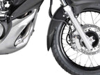 Puig Front Mudguard Extender In Black for Honda Transalp XL700V (08-12)